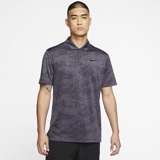 Polo Nike Dri-FIT Vapor Camo Golf Barbati Negrii | EZSB-35817